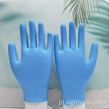 Niestandardowe indywidualnie pakowane gospodarstwo domowe 12 -calowe rękawiczki nitrylowe